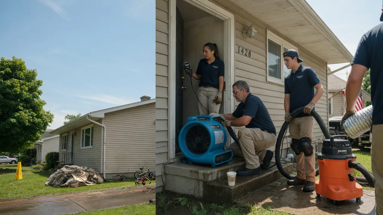 Water Damage Restoration in Marseilles, IL near me